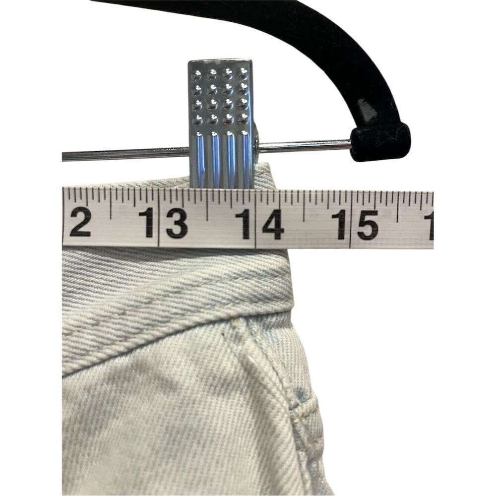 Free People We The Free Maggie Jeans Women's 25 Blue Distressed Mid-Rise Crop - Picture 13 of 16